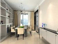 华业东方玫瑰四居实景案例-157平欧美风格