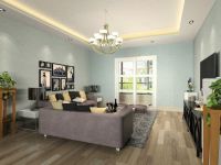 金科王府澜庭160平四居混搭风格效果图