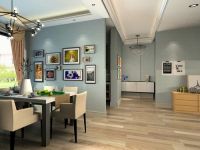 金科王府澜庭160平四居混搭风格效果图