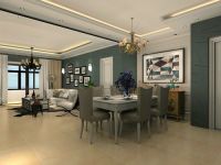 紫金新干线150.76㎡D1四居-简欧风格