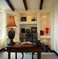 地中海田园风格设计榻榻米效果图