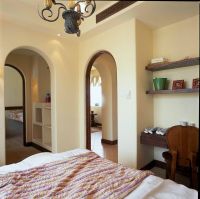 地中海田园风格设计榻榻米效果图