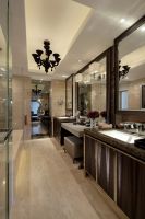 现代简欧风格电视背景墙效果图