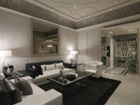 现代欧式电视背景墙效果图