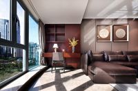 现代中式风格客厅家装效果图