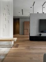 现代简约风格设计过道效果图