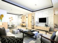 紫金新干线二期九十平两居-中式风格