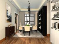 冠城大通百旺府-145平三居-简欧风格效果图