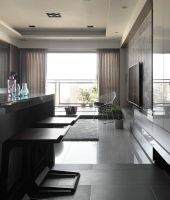 现代时尚卧室吊顶设计 效果图