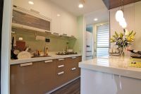 日式禪風设计过道效果图