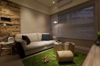 田园风客厅家装设计效果图