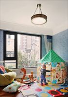 美式极简楼梯设计效果图