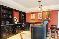 美式极简楼梯设计效果图