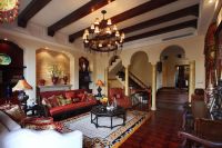 森林半岛欧式客厅效果图