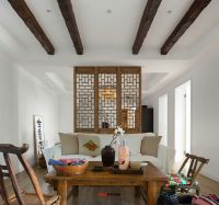 静待花开中式风格吊顶效果图