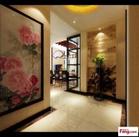 潮白河·孔雀英国宫-新中式-四居室