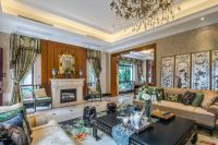 新古典别墅窗帘效果图