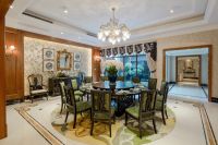 新古典别墅窗帘效果图