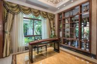 新古典别墅窗帘效果图