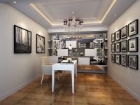 北京实创装饰牛驼温泉孔雀城350平简欧风格