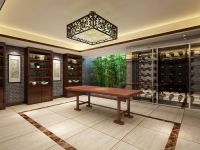 北京实创装饰牛驼温泉孔雀城350平简欧风格