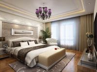 北京实创装饰牛驼温泉孔雀城350平简欧风格