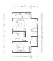 北京实创装饰金隅汇景苑90平欧式风格