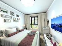 公园6号现代简约风格-97两居-案例效果图