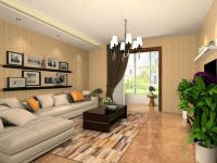 紫金新干线---简约风格-120平三居案例图