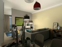 紫金新干线二期9#A1户型46㎡现代简约风格