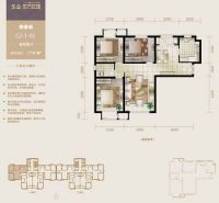 华业东方玫瑰~欧式~三居