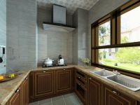 中国铁建·原香漫谷-美式风格85平两居效果图