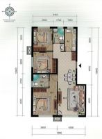 中国铁建·原香嘉苑~简约~三居