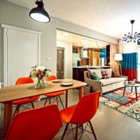 北欧风格 两居室