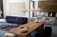 现代家装壁炉设计