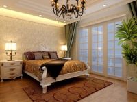 田园风格三居室装修效果图