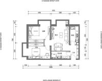 融科钧廷大两居现代风格