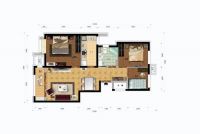 富力新城两居欧式风格