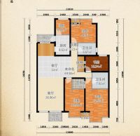 北京·玺萌公馆---五居大气简欧风格246平