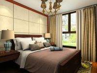 中式风格---紫金新干线130平三居效果图