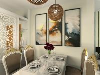 中国铁建·原香漫谷---93平三居简欧风格