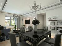 紫金新干线二期---85平欧式风格效果图