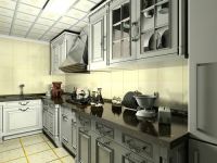 紫金新干线二期---85平欧式风格效果图