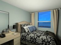 公园悦府94平两居---简约风格效果图