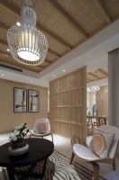 新中式三居室装修图