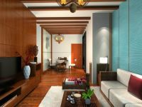 公园悦府---东南亚风格两居案例图