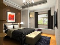 华业东方玫瑰---102平两居---简欧风格