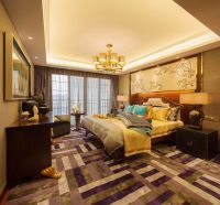 东南亚风四居室设计装修图