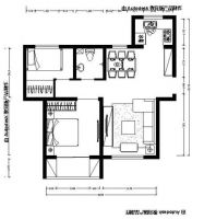 来北家园-欧美风情-二居室