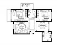丽泽景园-欧美风情-二居室